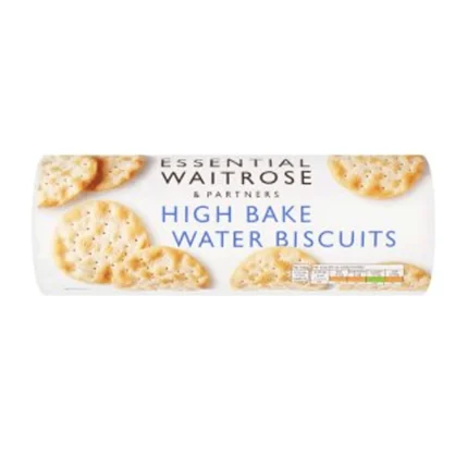 Waitrose Essential High Bake Water Biscuits 200g