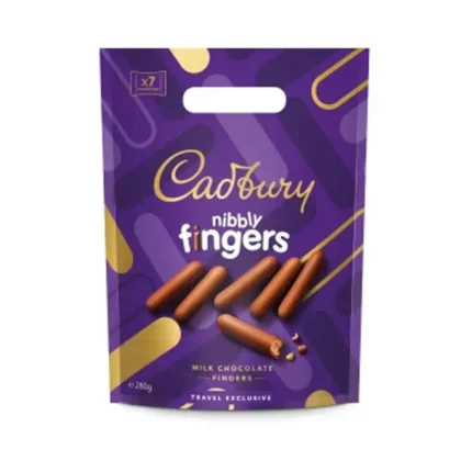 Cadbury Nibbly Milk Chocolate Fingers 280g